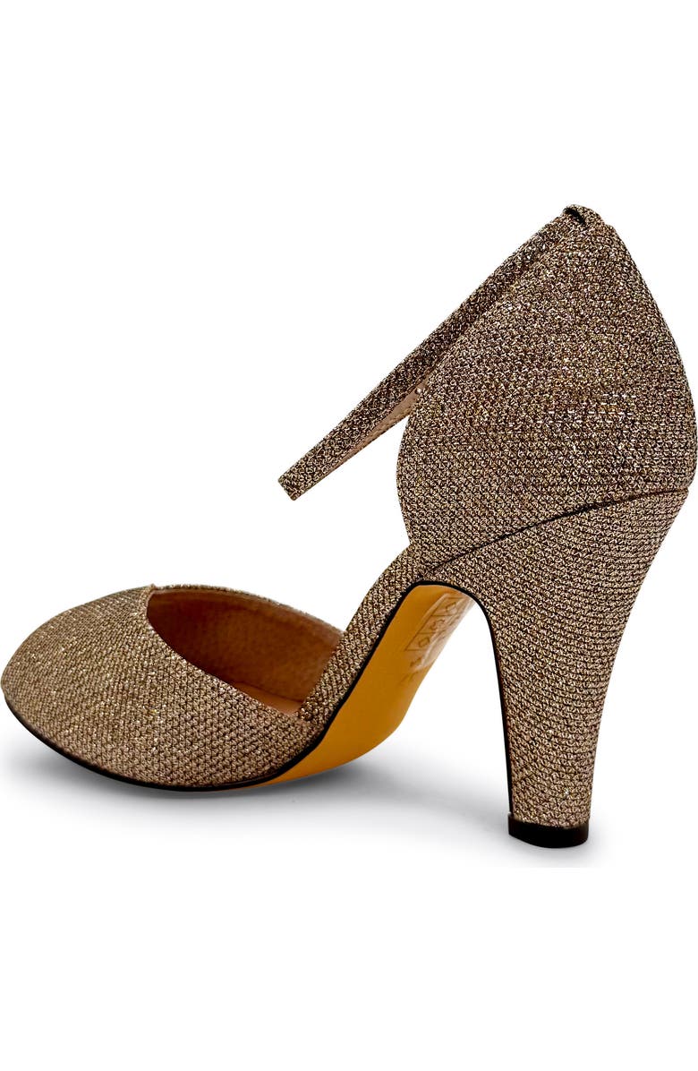 CHELSEA CREW Lola Metallic Ankle Strap Sandal, Alternate, color,