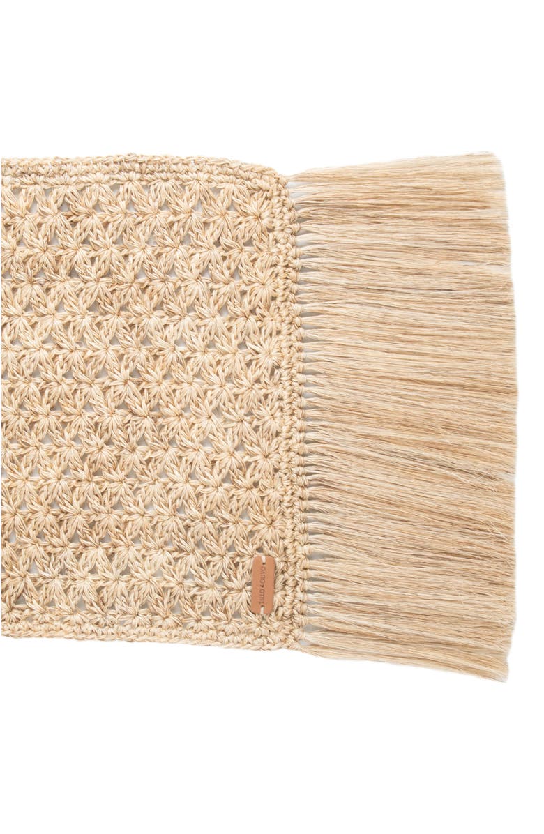 Tallo de Olivo Fique Knots Table Runner, Alternate, color, Natural