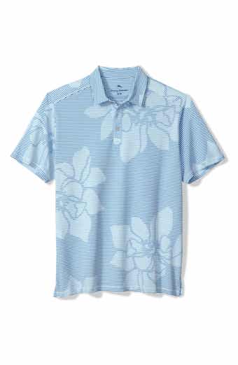 Costa Wave Grande Seersucker Stripe IslandZone® Polo
