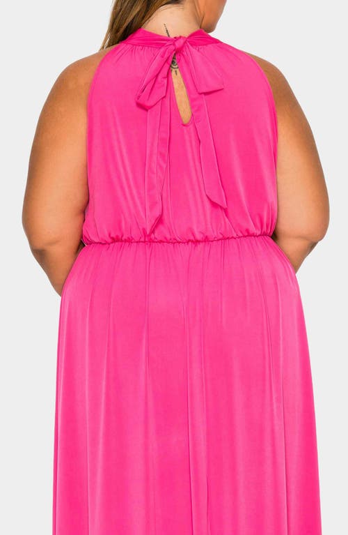 L I V D Cassia Maxi Dress In Pink