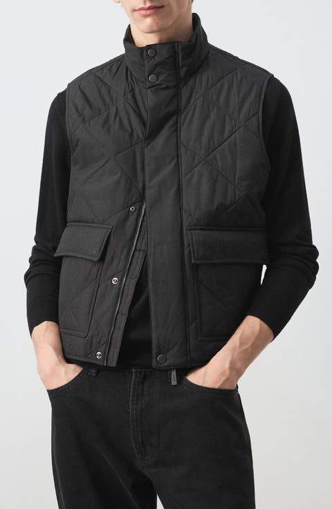 Quilted Water Repellent Vest