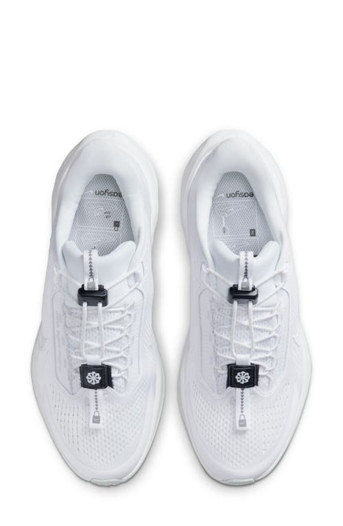 Nike Women's Pegasus Easyon Road Running Shoes In White/white/grey