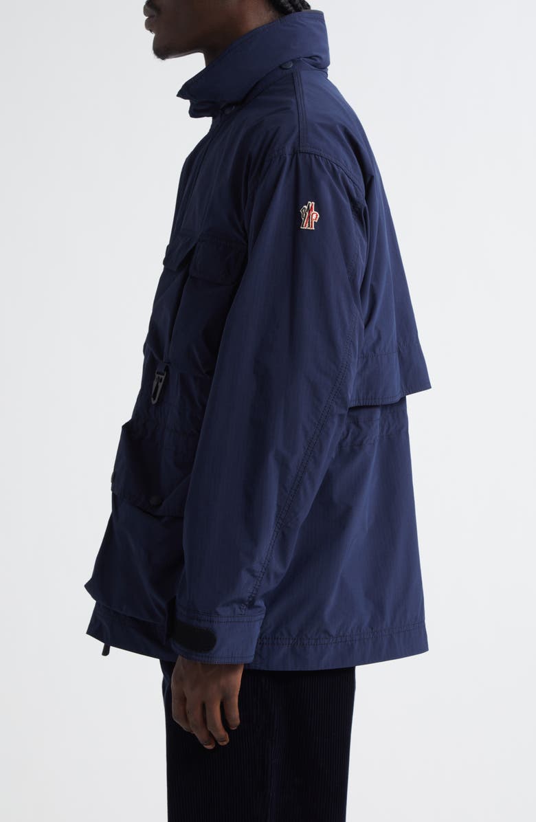 Moncler Grenoble Matang Field Jacket, Alternate, color, Blue