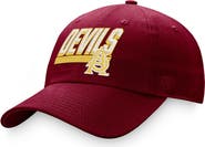 TOP OF THE WORLD Men's Top of the World Maroon Arizona State Sun Devils Slice Adjustable Hat