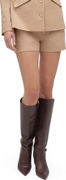 Favorite Daughter Stretch Cotton Blend Twill Shorts