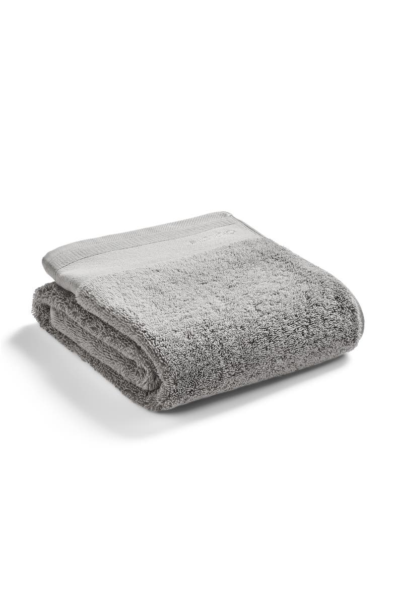 CHRISTY Signature Luxury 100% Cotton Hand Towels, Main, color, Opal Gray