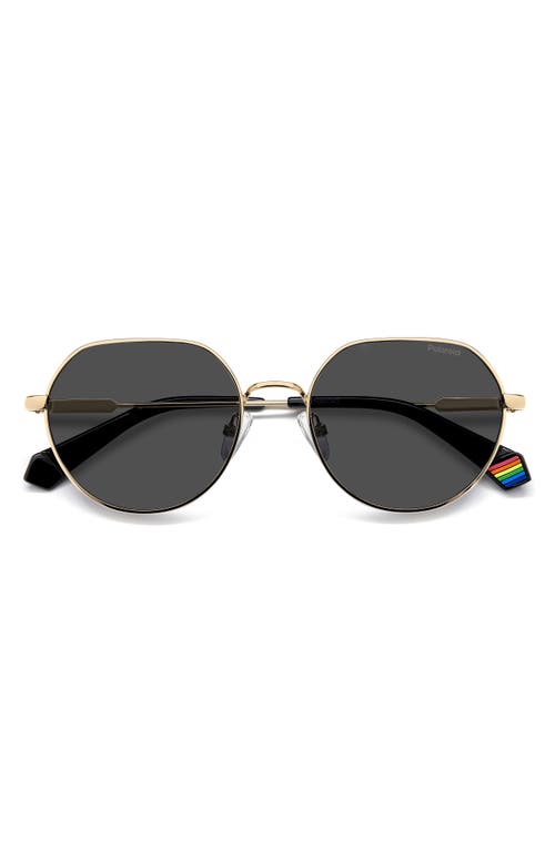 POLAROID POLAROID 54MM POLARIZED RECTANGULAR SUNGLASSES 