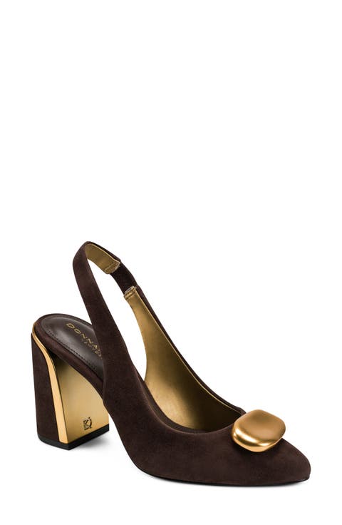 Rebecca Pointed Toe Slingback Pump