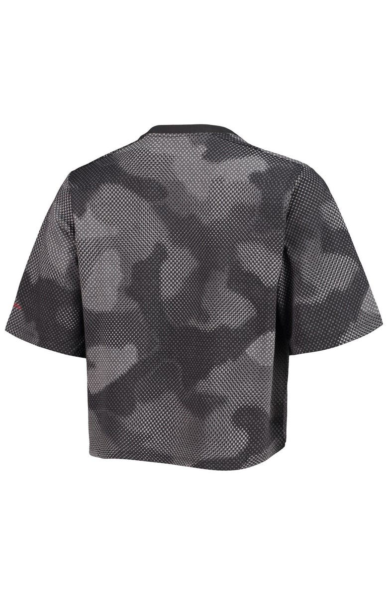 Columbia Women's Columbia Gray/Black Georgia Bulldogs Park Camo Boxy T-Shirt, Alternate, color, 