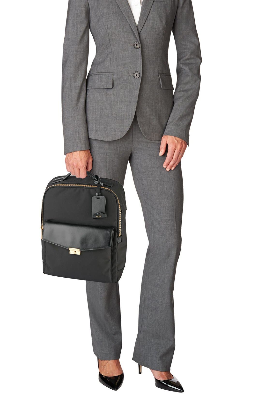 TUMI 'Larkin Laurel' Nylon Commuter Backpack, Alternate, color, 