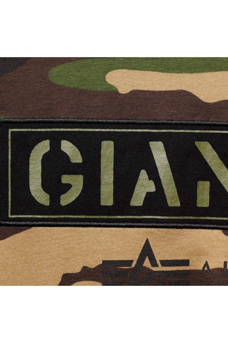 Men's New Era Camo San Francisco Giants Club T-Shirt, Alternate, color, Camo