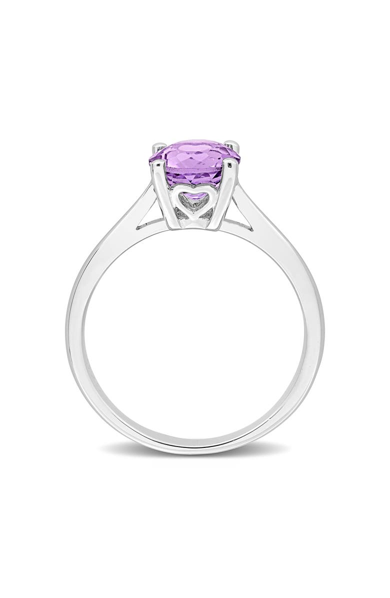 DELMAR Amethyst Solitaire Ring, Alternate, color, Purple