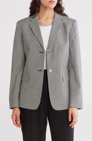 Theory Stretch Wool Slim Fit Blazer Jacket