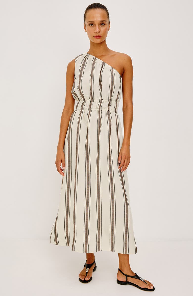 Rails Selani Stripe One-Shoulder Maxi Dress, Alternate, color, Sequoia Stripe