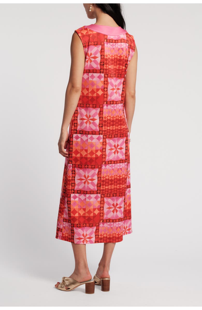 Frances Valentine Joan Maxi Mosaic Dress, Alternate, color, Pink/Multi