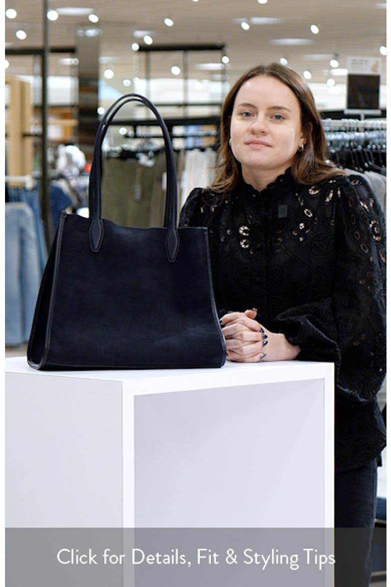 The Lexington Suede Tote video