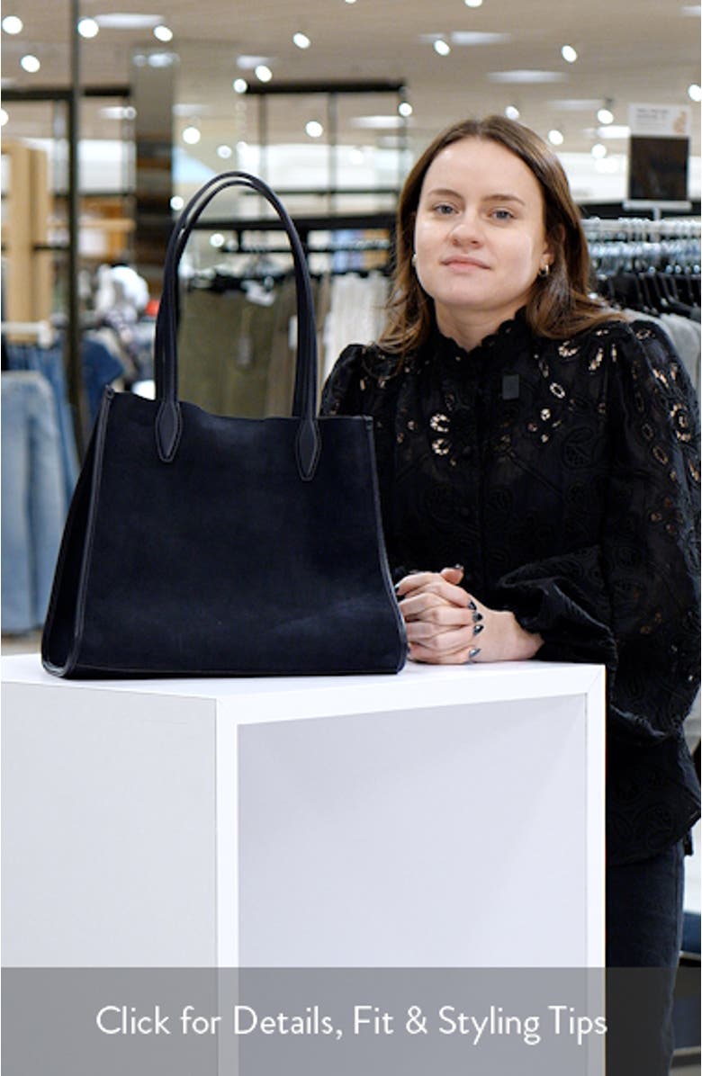 Suede Lexington Tote, sales video thumbnail