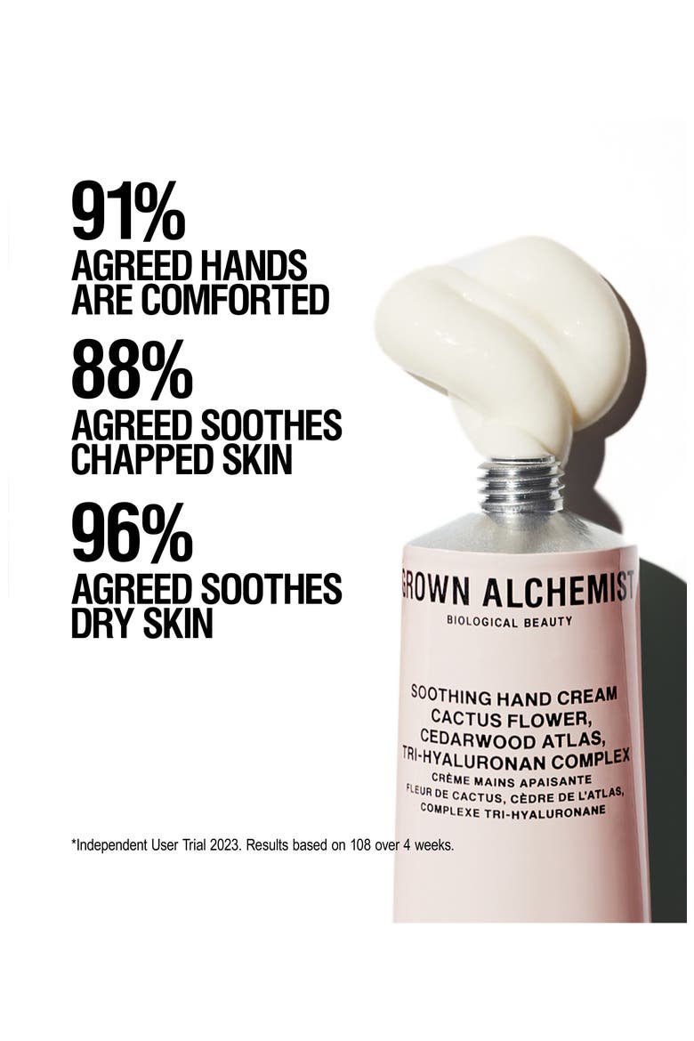 Soothing Hand Cream with Cactus Flower, Cedarwood Atlas, Tri-Hyaluronan Complex & Aloe, Alternate, color, NO COLOR