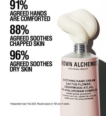 Soothing Hand Cream with Cactus Flower, Cedarwood Atlas, Tri-Hyaluronan Complex & Aloe