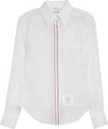 Thom Browne Silk Organza Button-Up Shirt