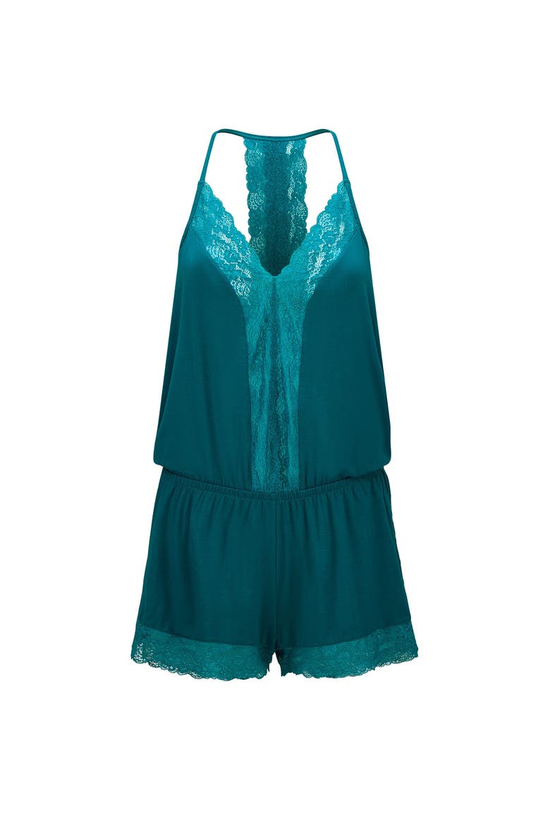 Mariska Lounge Romper, Alternate, color, Dark blue