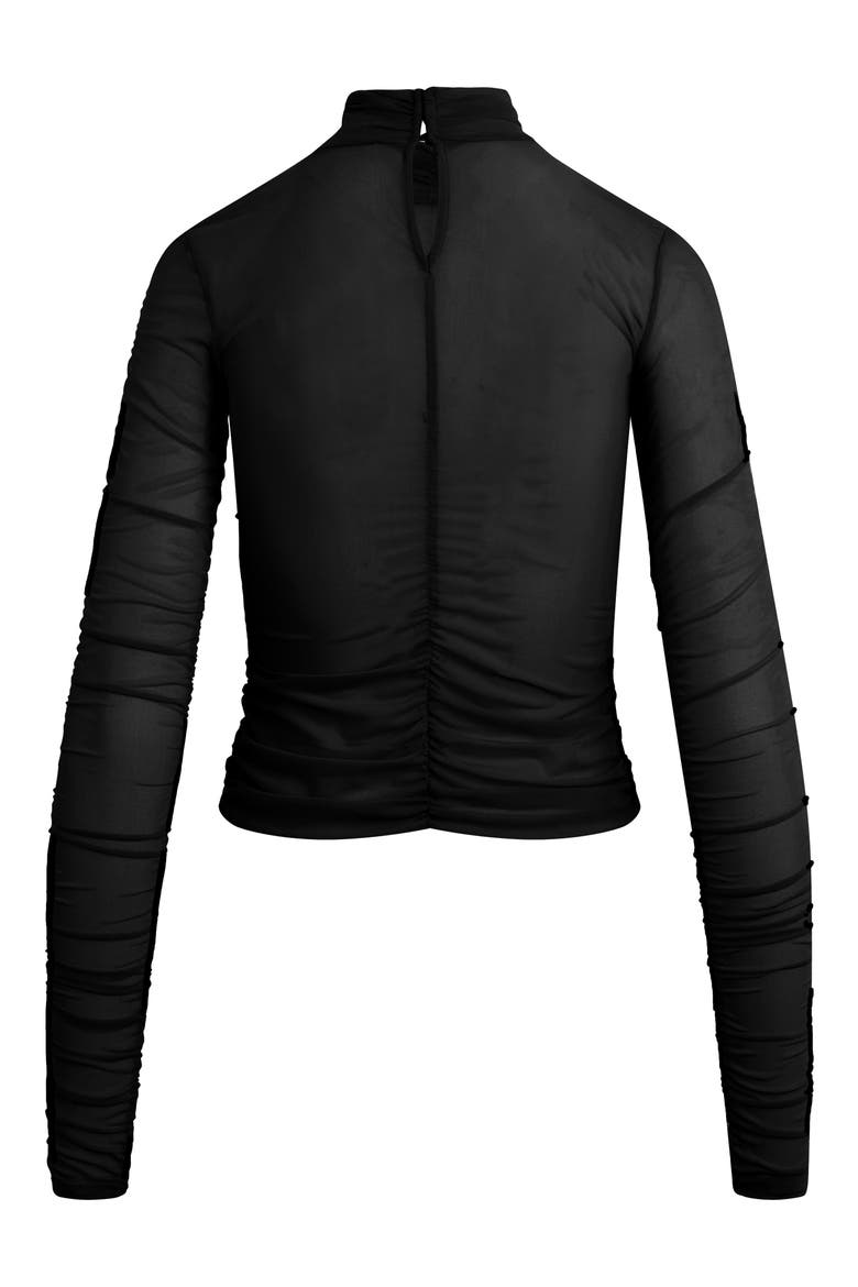 The Love Language Mesh Top, Alternate, color, BLACK