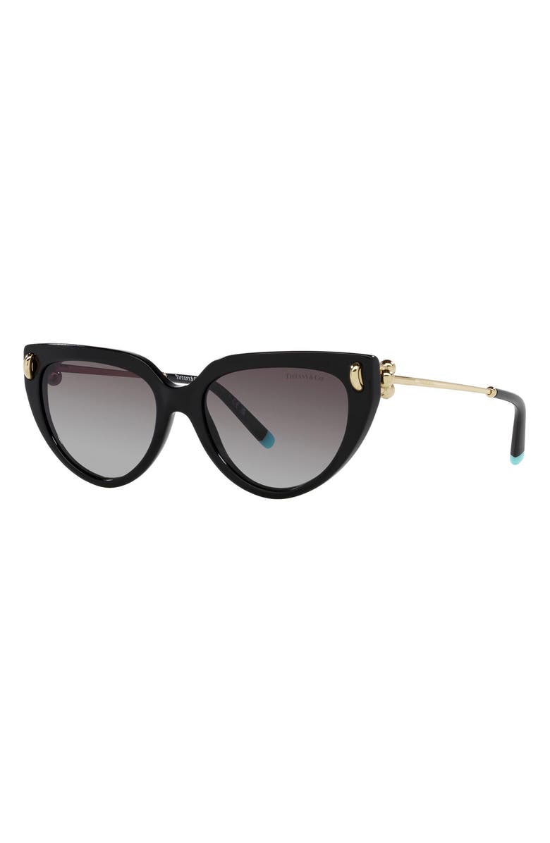 Tiffany & Co. 54mm Gradient Cat Eye Sunglasses, Alternate, color, 