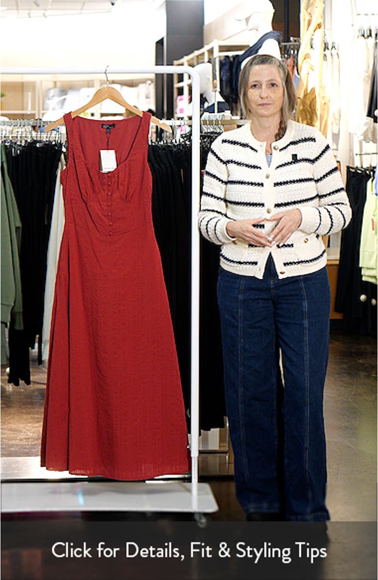 Melody Sweetheart Neck Midi Dress, sales video thumbnail