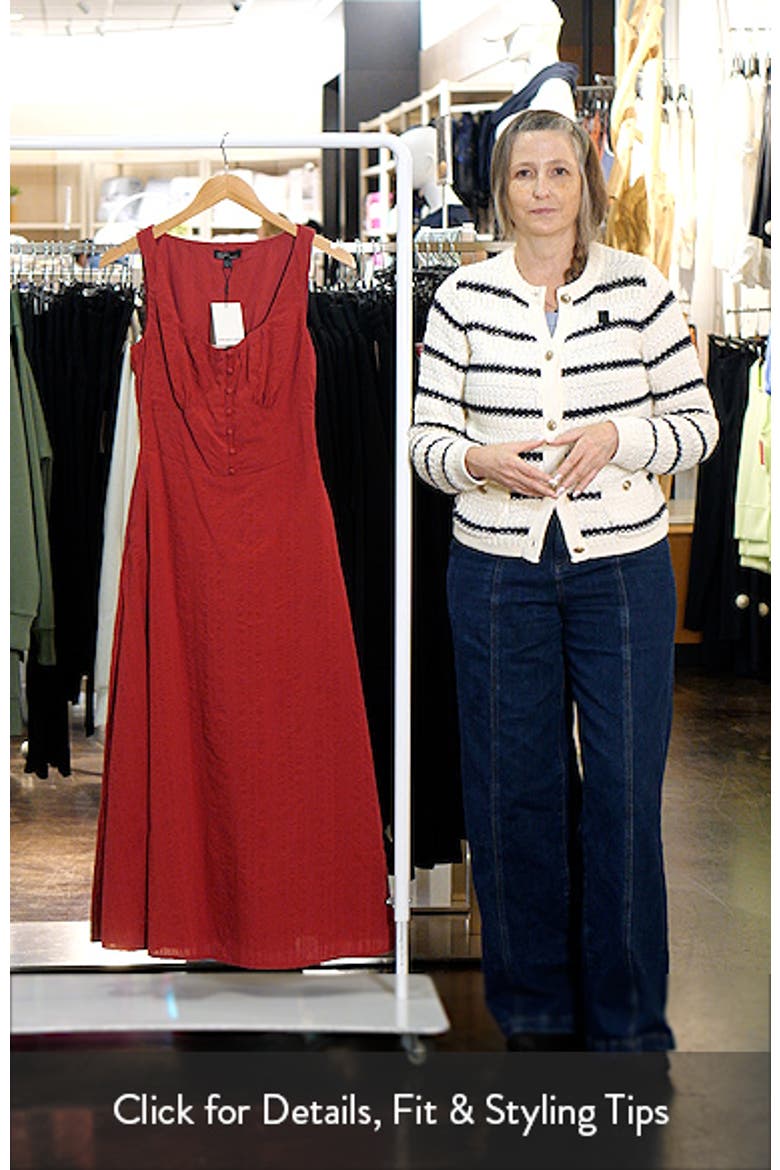 Melody Sweetheart Neck Midi Dress video