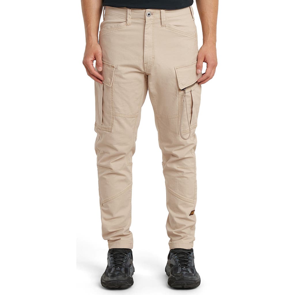 G-star Zip Pocket 3d Skinny 2.0 Cargo Pants In Brown