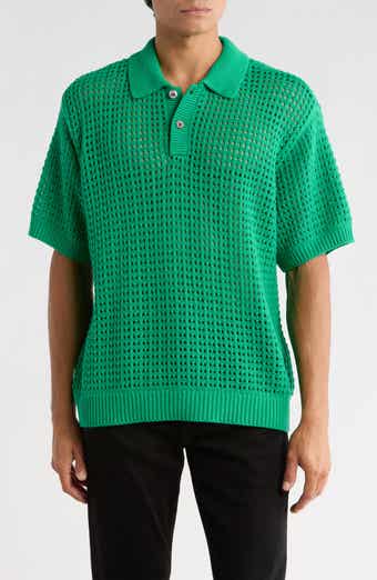 Obey Kody Open Stitch Polo