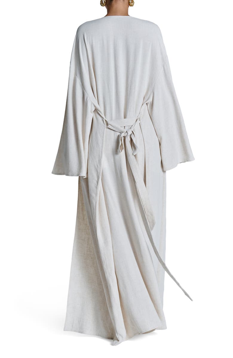 Naked Wardrobe Cotton & Linen Oversize Duster, Alternate, color, 