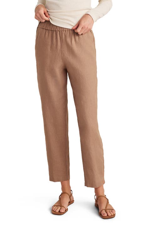 Everweave Linen Tapered Pants