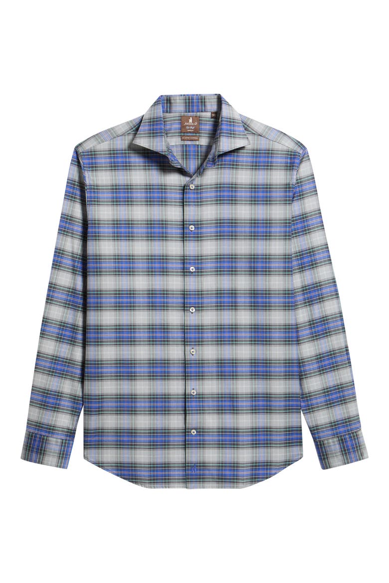 Grove Plaid Long Sleeve Button Front Shirt, Alternate, color, SOUND SIDE