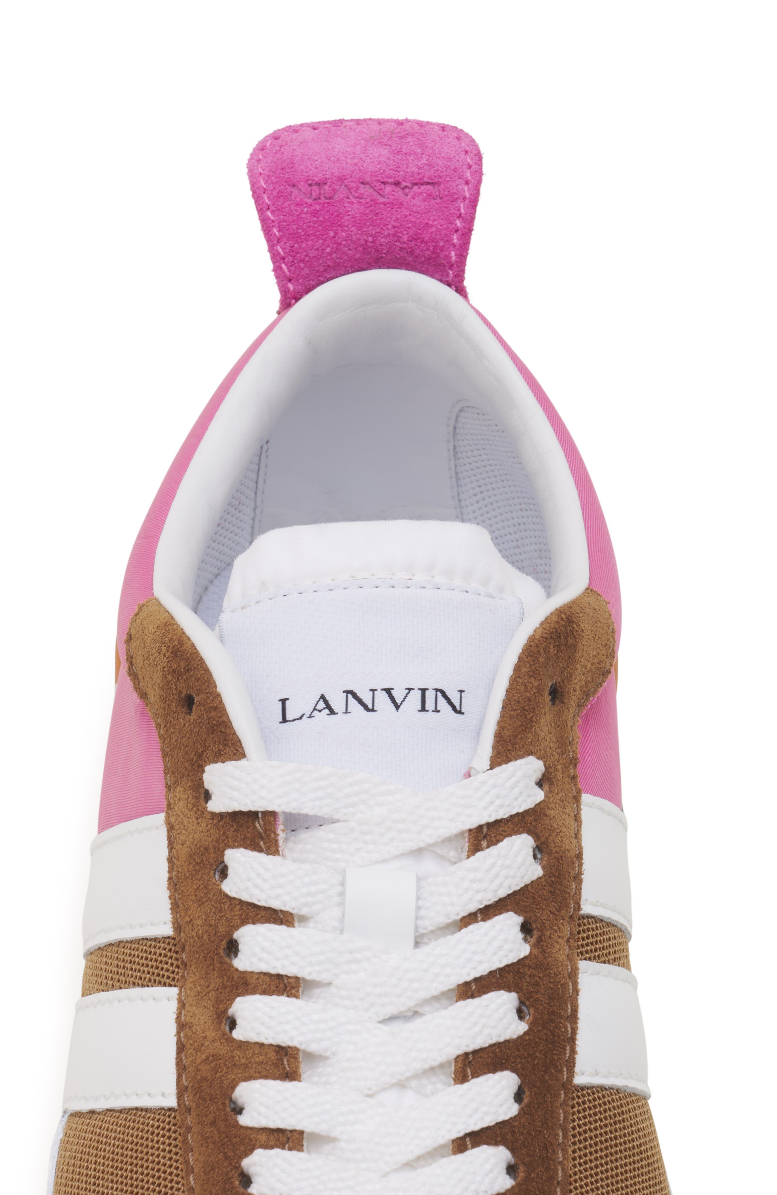 Bumpr Sneakers In Nylon And Mesh, Alternate, color, Red/Lilac