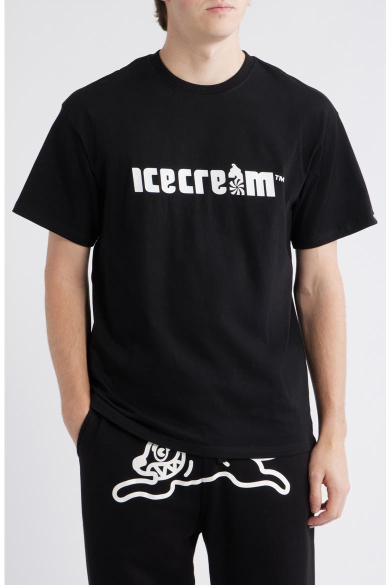 Classico Graphic T-Shirt, Main, color, BLACK