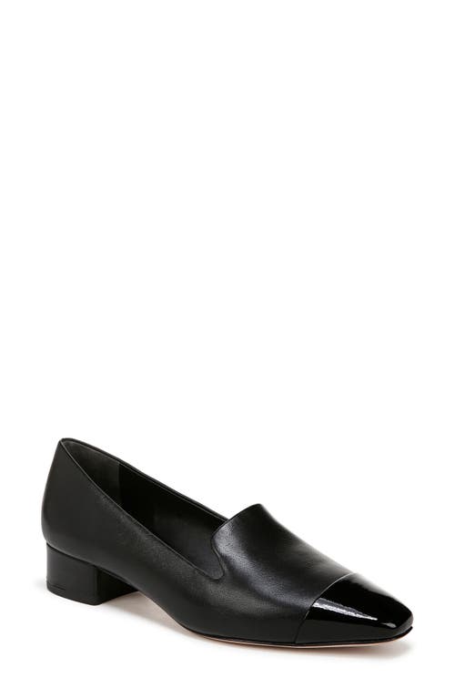 Veronica Beard Cecile Cap Toe Loafer In Black