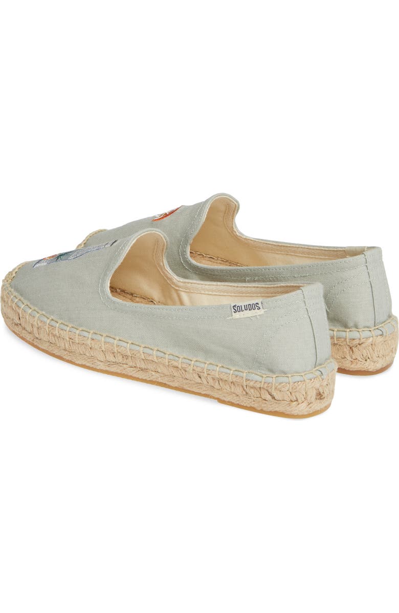Soludos Agave Embroidered Espadrille, Alternate, color,