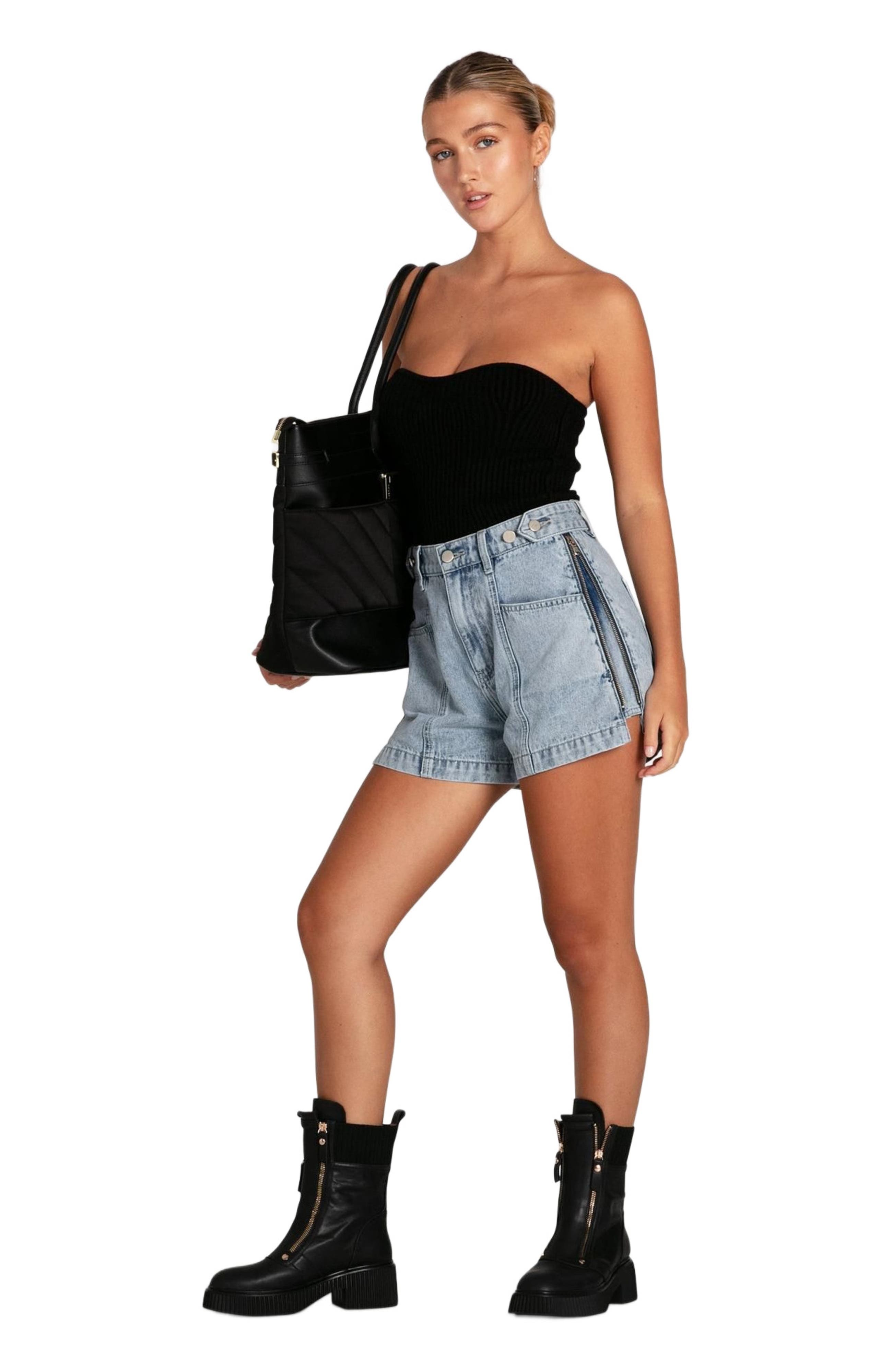 Bring The Heat Denim Shorts - image 2