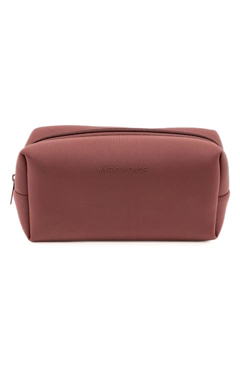 Loaf Cosmetic Bag with Zip Pouch