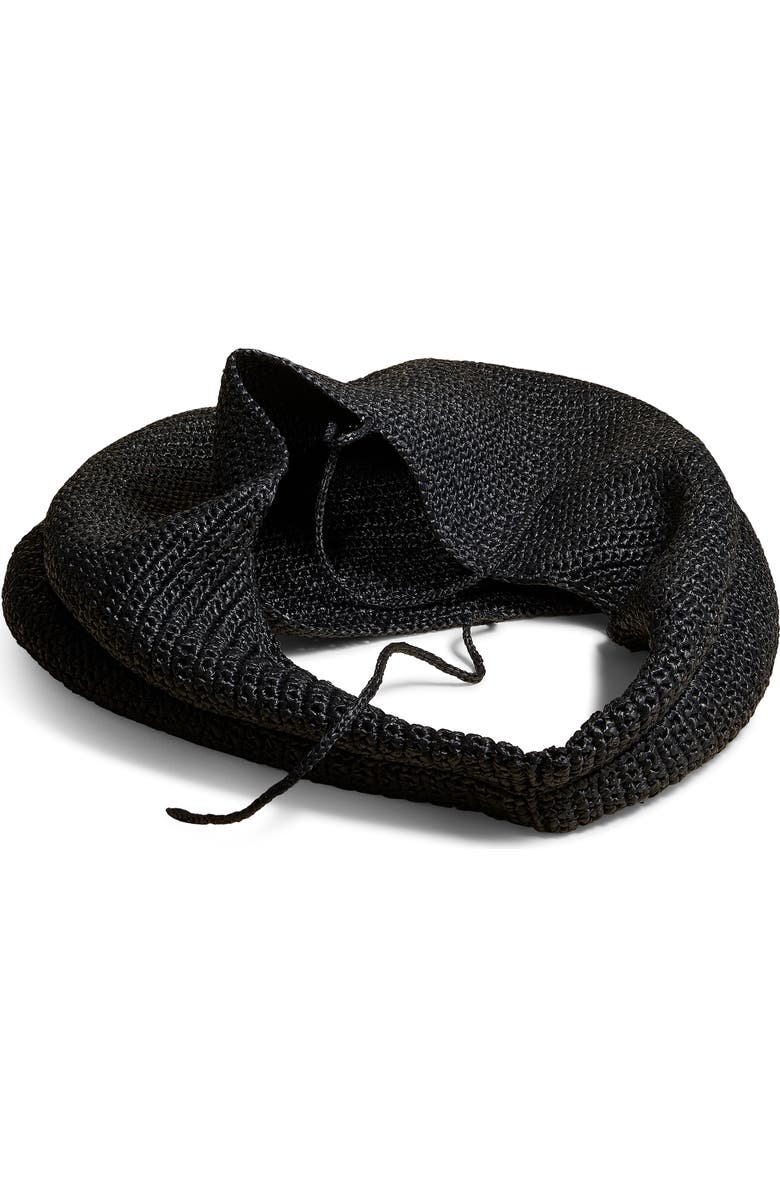 Khaite Large Olivia Woven Palm Hobo Bag, Alternate, color,