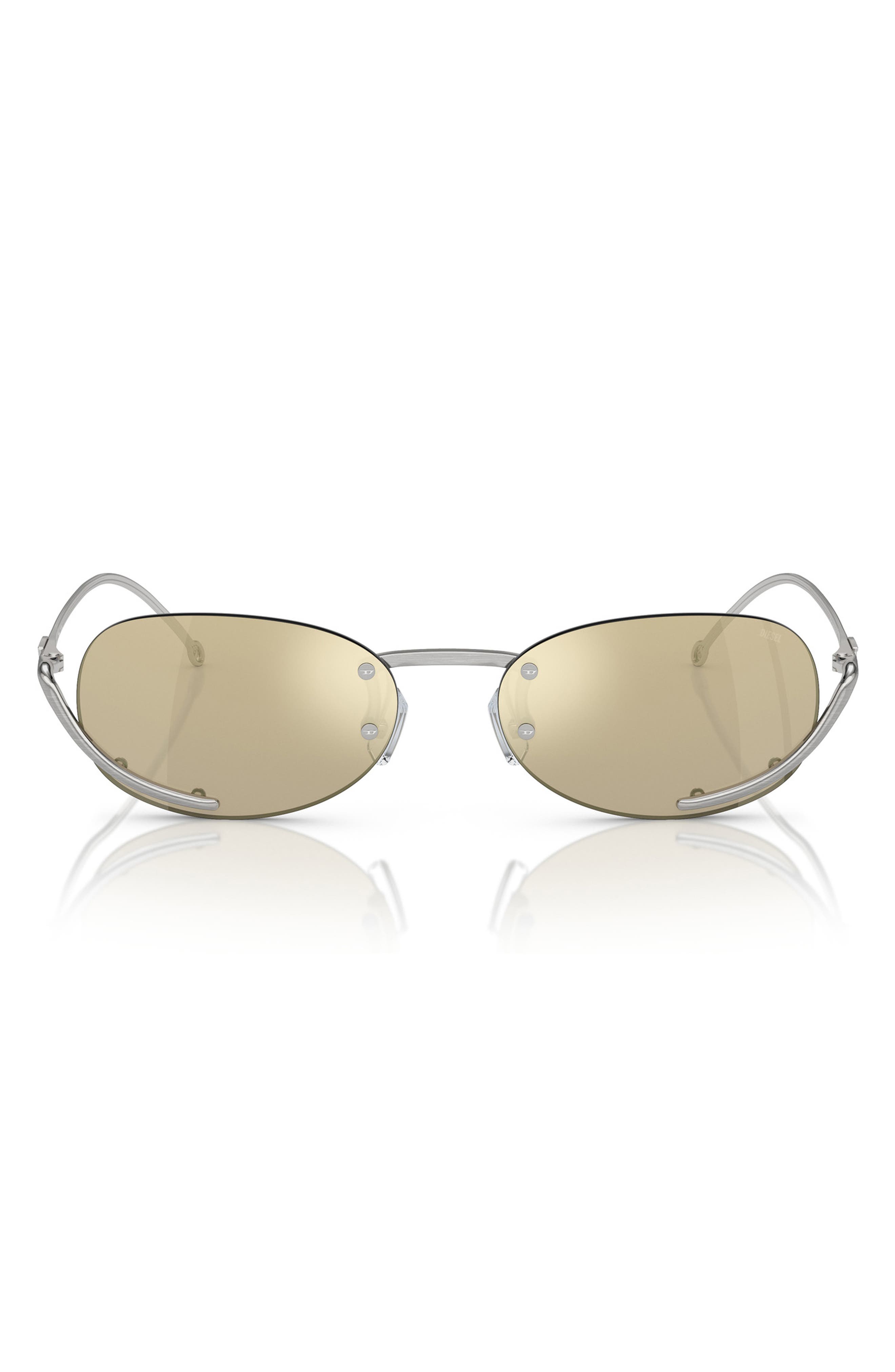 selected BRUSHED SILVER/ YELLOW MIRROR