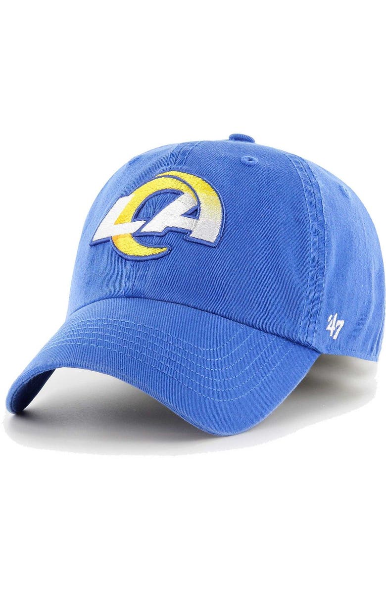'47 Men's '47 Royal Los Angeles Rams Franchise Logo Fitted Hat, Main, color, Royal