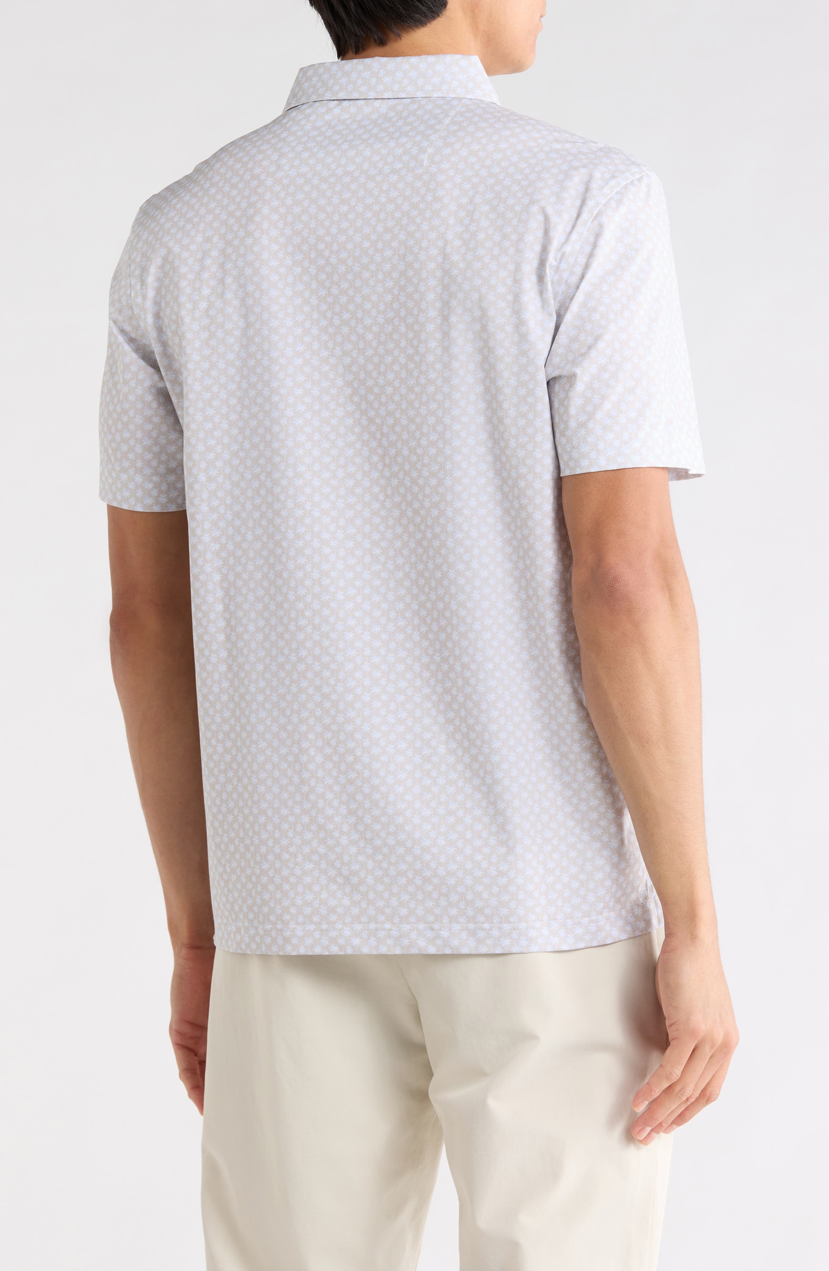 Stretch Cotton Knit Polo - image 2