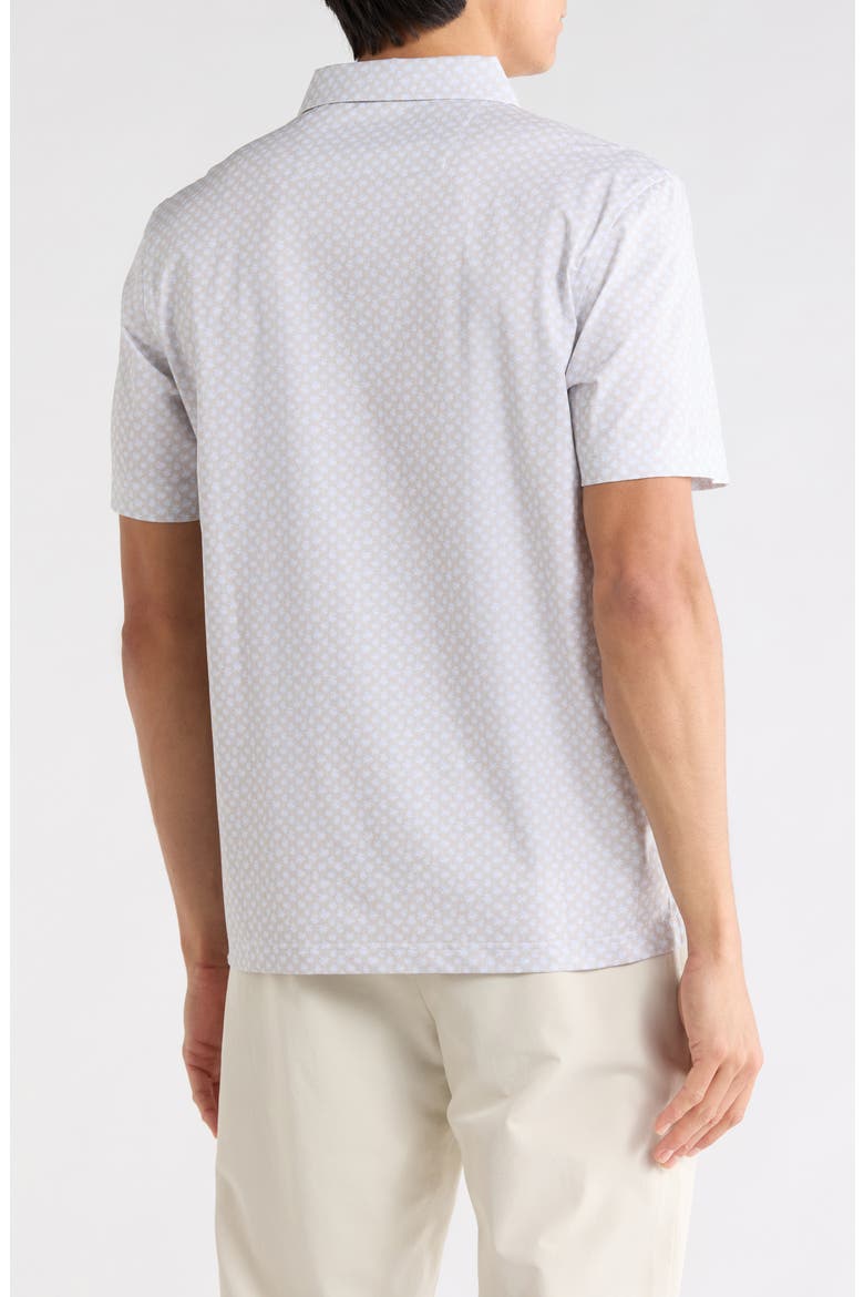 Stretch Cotton Knit Polo, Alternate, color, SAND