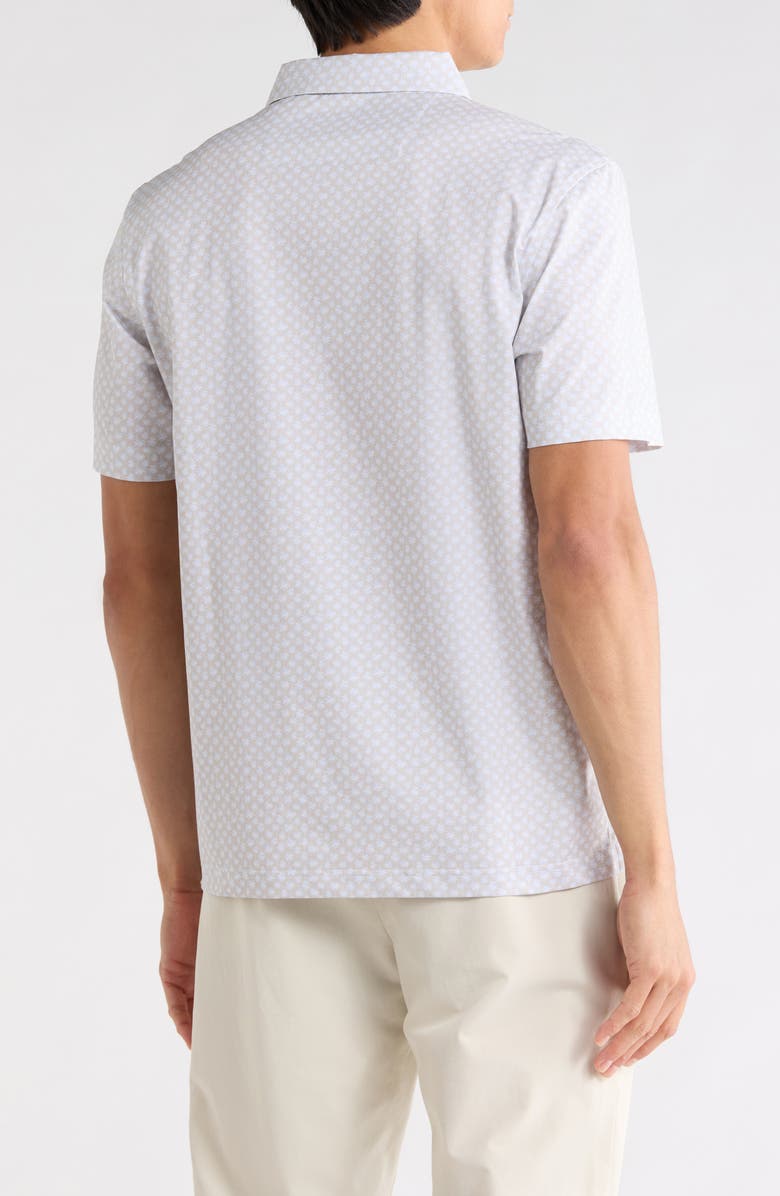 Bugatchi Stretch Cotton Knit Polo, Alternate, color, Sand