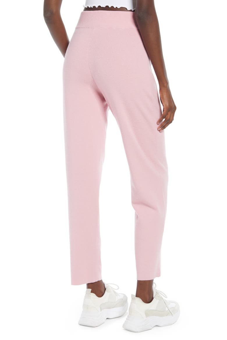Kerry Tie Waist Pants, Alternate, color, PINK