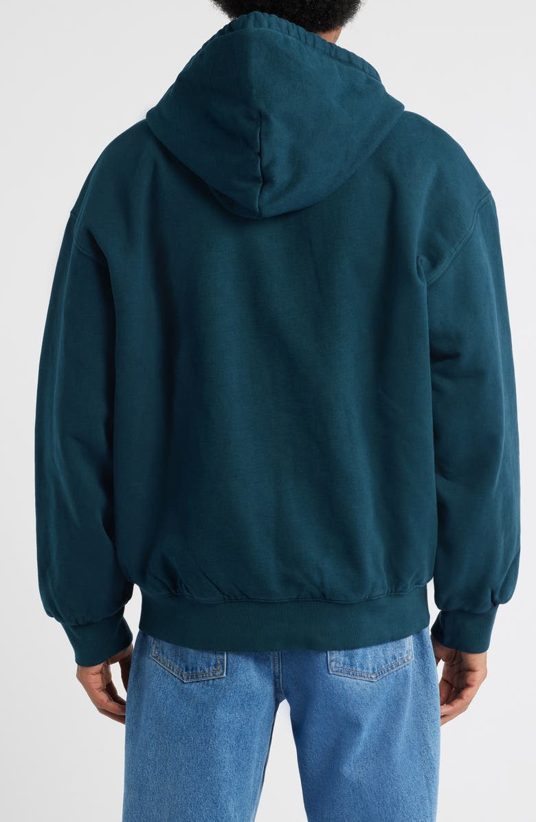 Carhartt Work In Progress Hooded Vista Jacket, Alternate, color, Deep Lagoon Garment Dyed