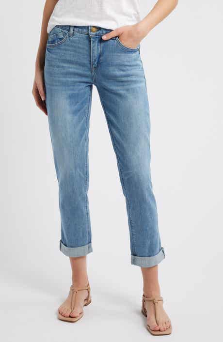 Wit & Wisdom Gemma 'Ab'Solution High Waist Girlfriend Jeans
