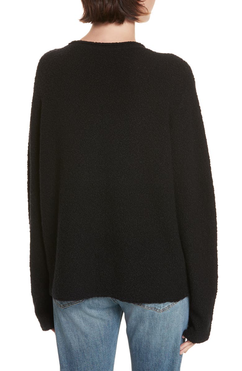 Jenni Kayne Bouclé Crewneck Sweater, Alternate, color,